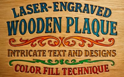 Enhance Your Crafts with Stunning Results: The Art of Laser Engraving with Color Fill