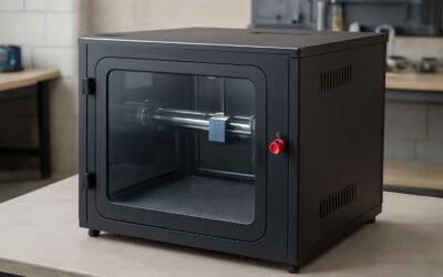 Safety and precision meet style with the laser engraver enclosure 700x700x460mm.