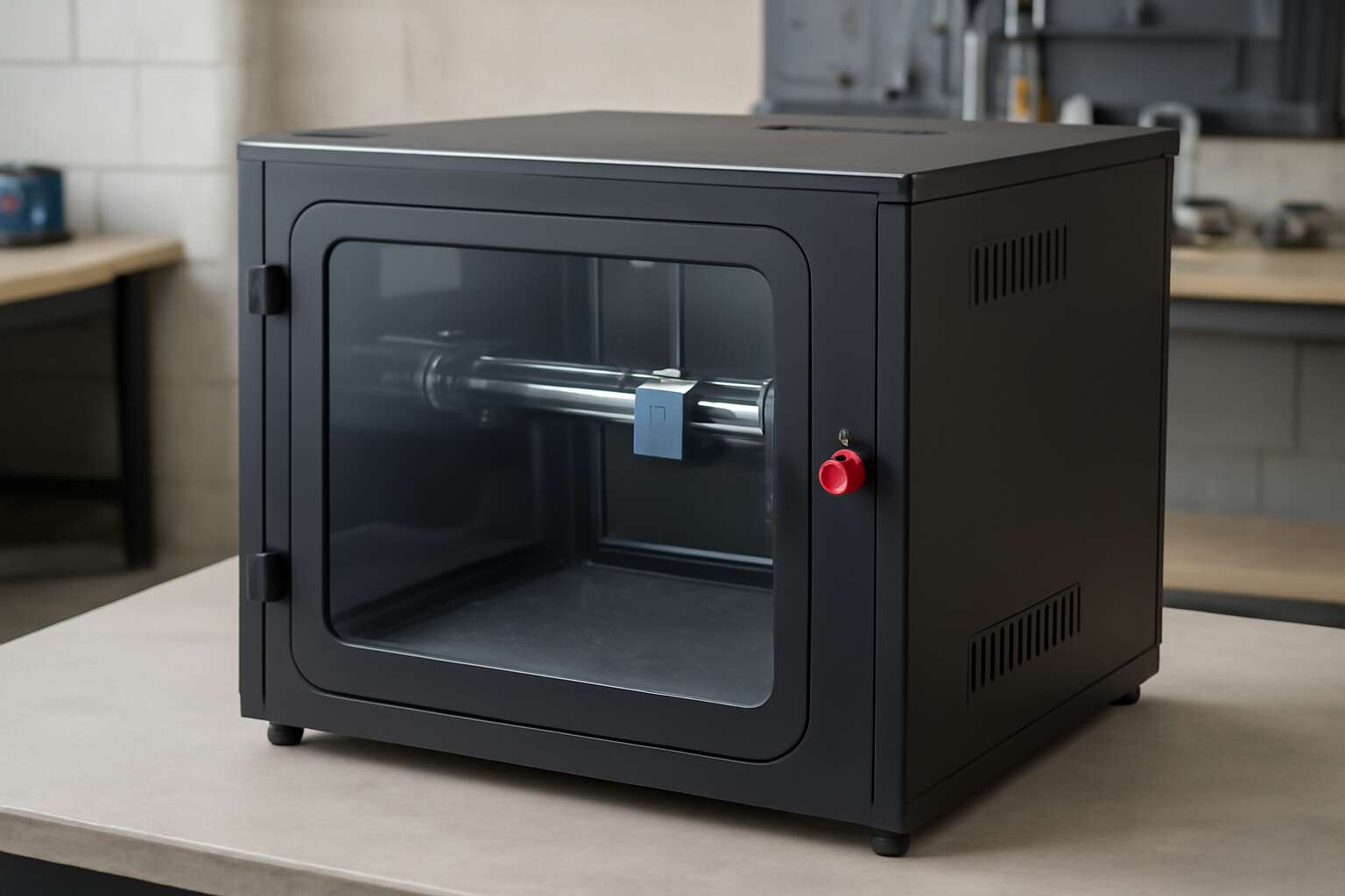 Safety and precision meet style with the laser engraver enclosure ...