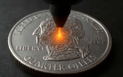 Capture the shine with laser engraving quarters, turning coins into stunning keepsakes.