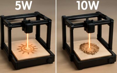 Which laser engraver 5w vs 10w power level is best for you?
